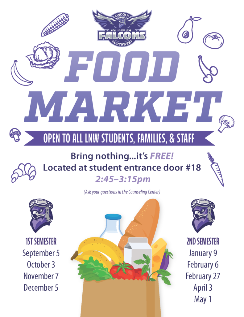 LNW Food Market Poster